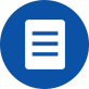 Blue icon with a white document symbol. Blue icon with a white document symbol.